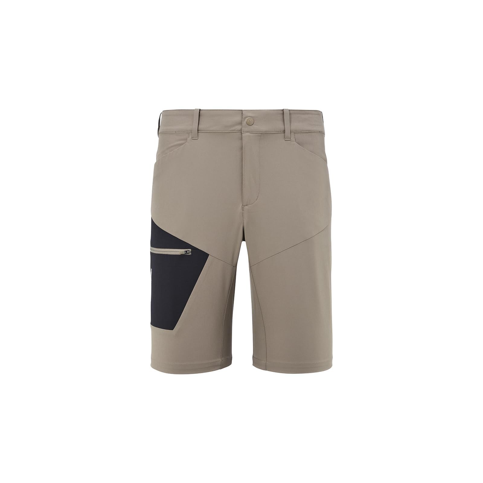Size M_Color ドリテ|ブラック NEW LOGO ミレー 登山ハーフパンツ ワナカ ストレッチ ショートパンツ III MIV10110 メンズ ドリテ|ブラック NEW LOGO M