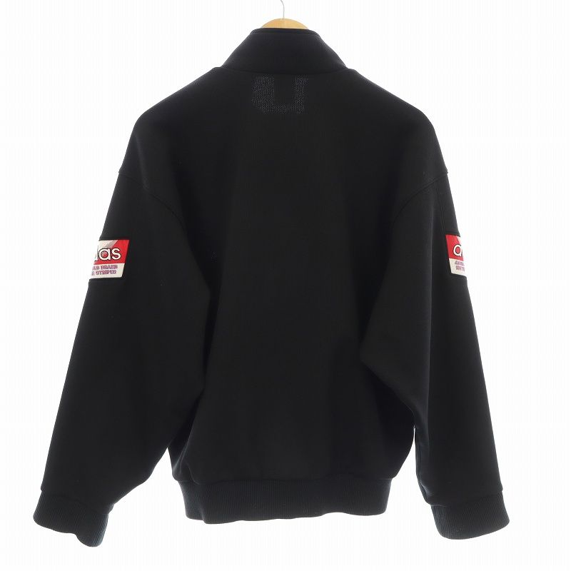 ▪️adidas トラックジャケット　ブラック×レッド　ジップアップブルゾン adidas - ブルズ アディダス トラックジャケット L ジャージ