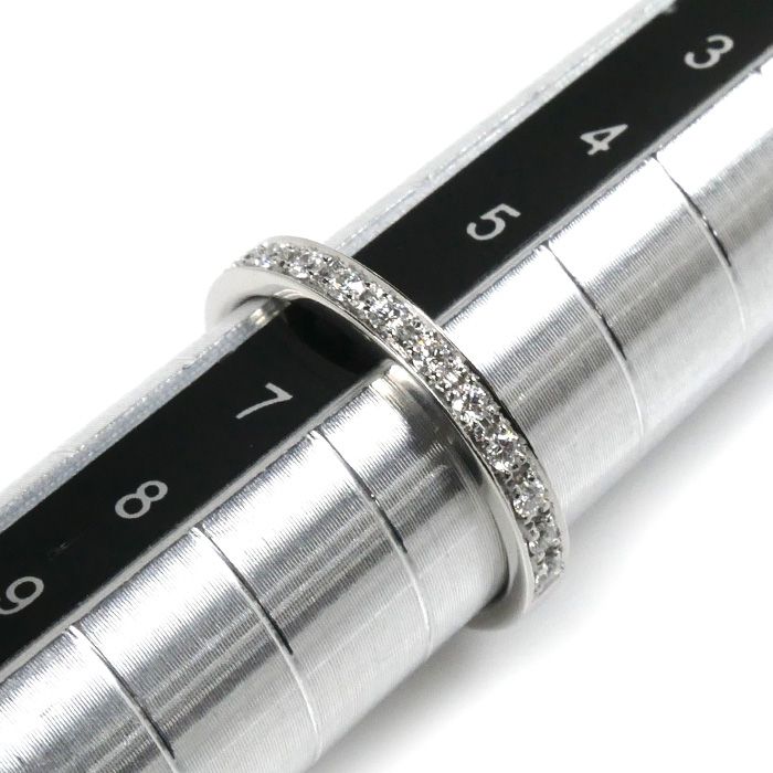 TASAKI タサキ Pt950プラチナ スペランザ ハーフエタニティ 23 リング
