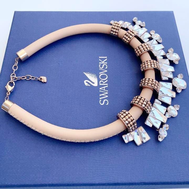 美品正規品】SWAROVSKI スワロフスキー社製 チョーカーネックレス