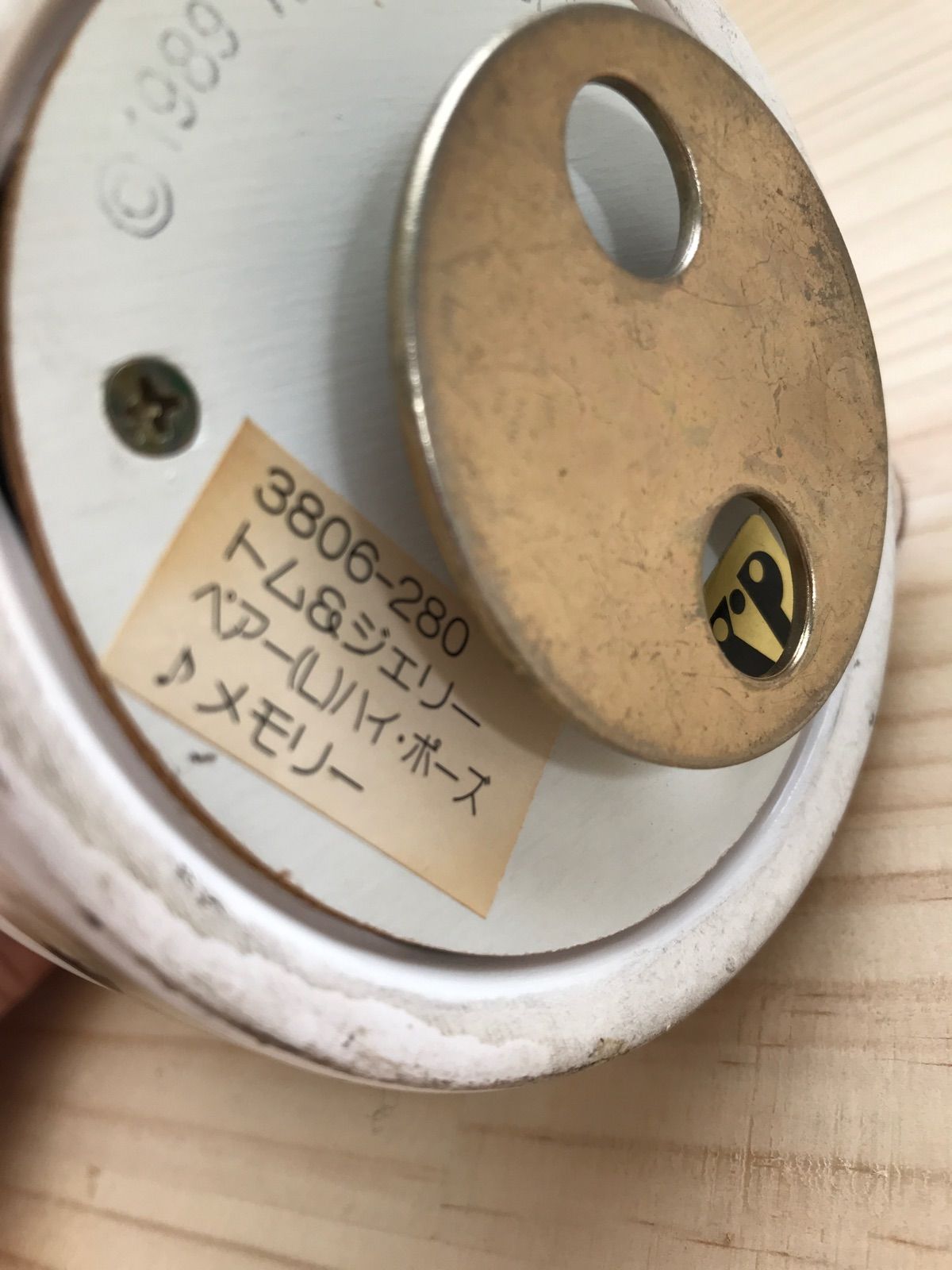 トム＆ジェリー ハイ、ポーズ オルゴール ビンテージ レトロ ジャンク