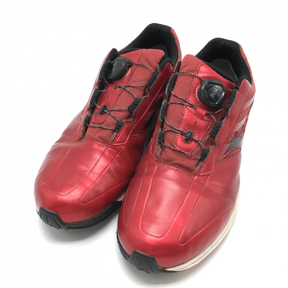 ミズノ ゴルフシューズ レッド×黒 51GM187062 BOA WAVE CADENCE メンズ 29.0 ゴルフウェア MIZUNO