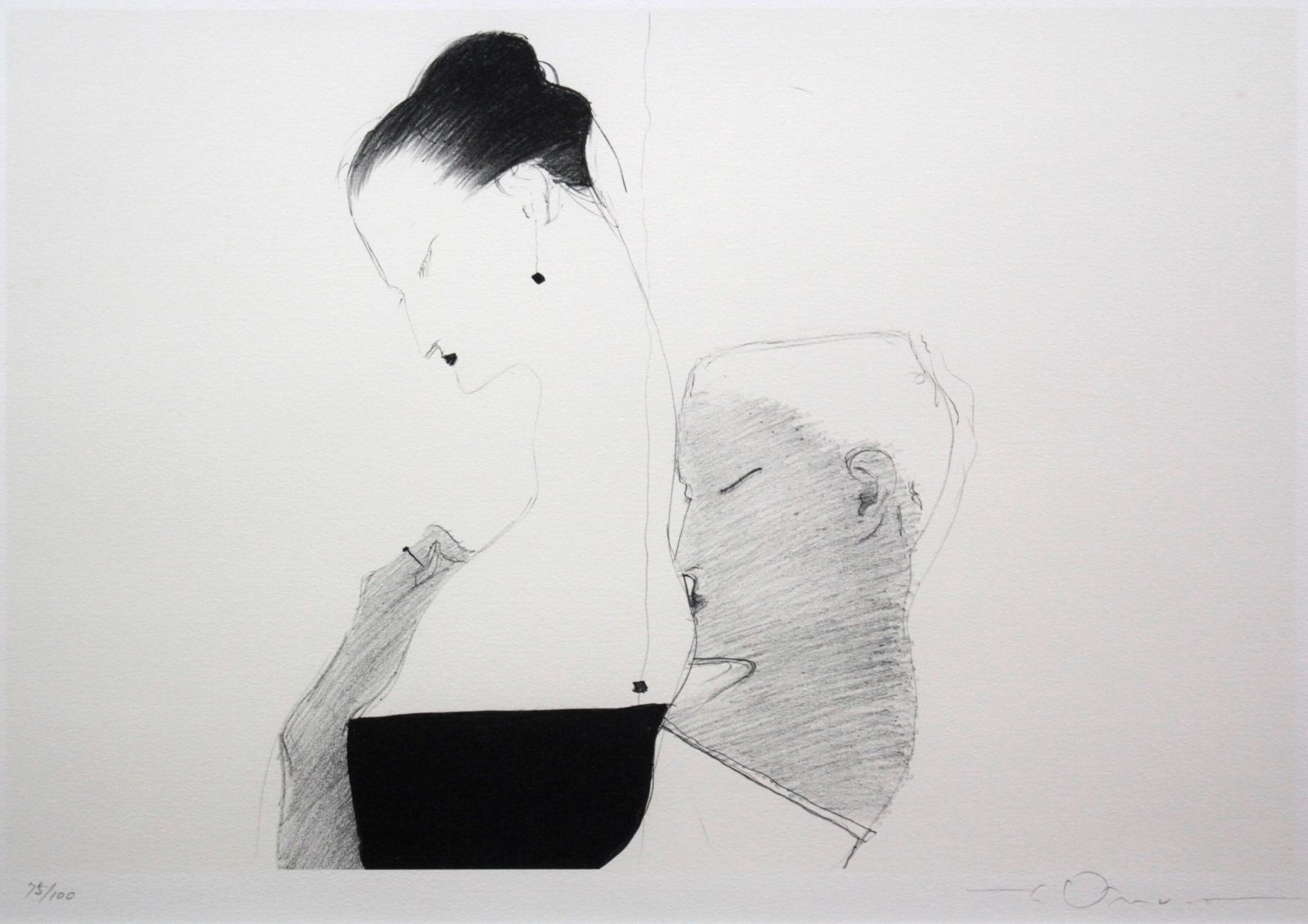 天野喜孝『男と女』リトグラフ【真作保証】 絵画 天野喜孝『男と女』リトグラフ【真作保証】 絵画 - メルカリ