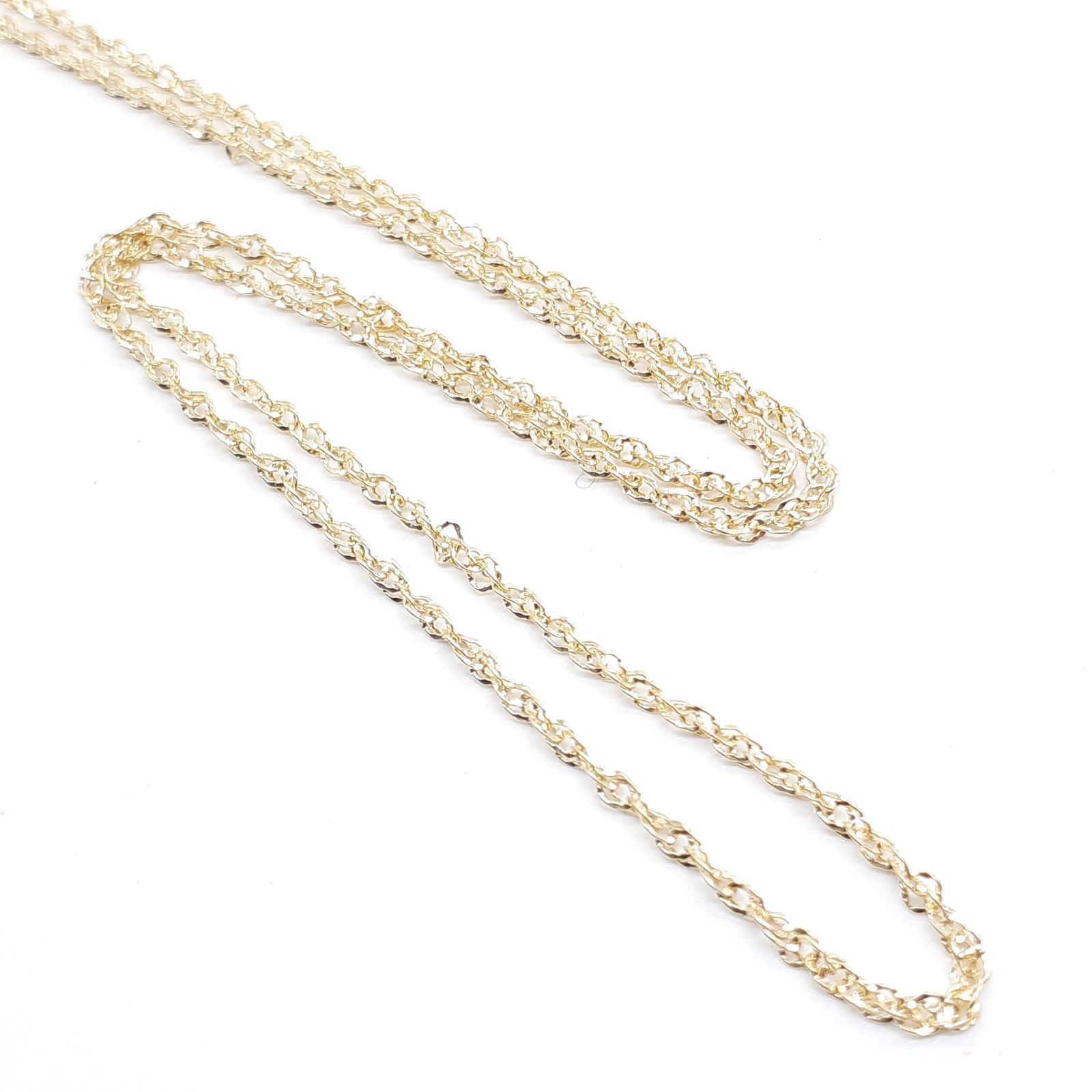 K18 ツイストロープチェーン ネックレス 約40cm K18 ツイストロープチェーン ネックレス 約40cm K18ツイストチェーン