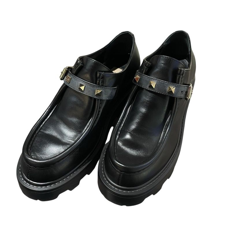 VALENTINO ヴァレンティノ　ブーツ　厚底　ローファー　36 VALENTINO ヴァレンティノ ブーツ 厚底 ローファー 36