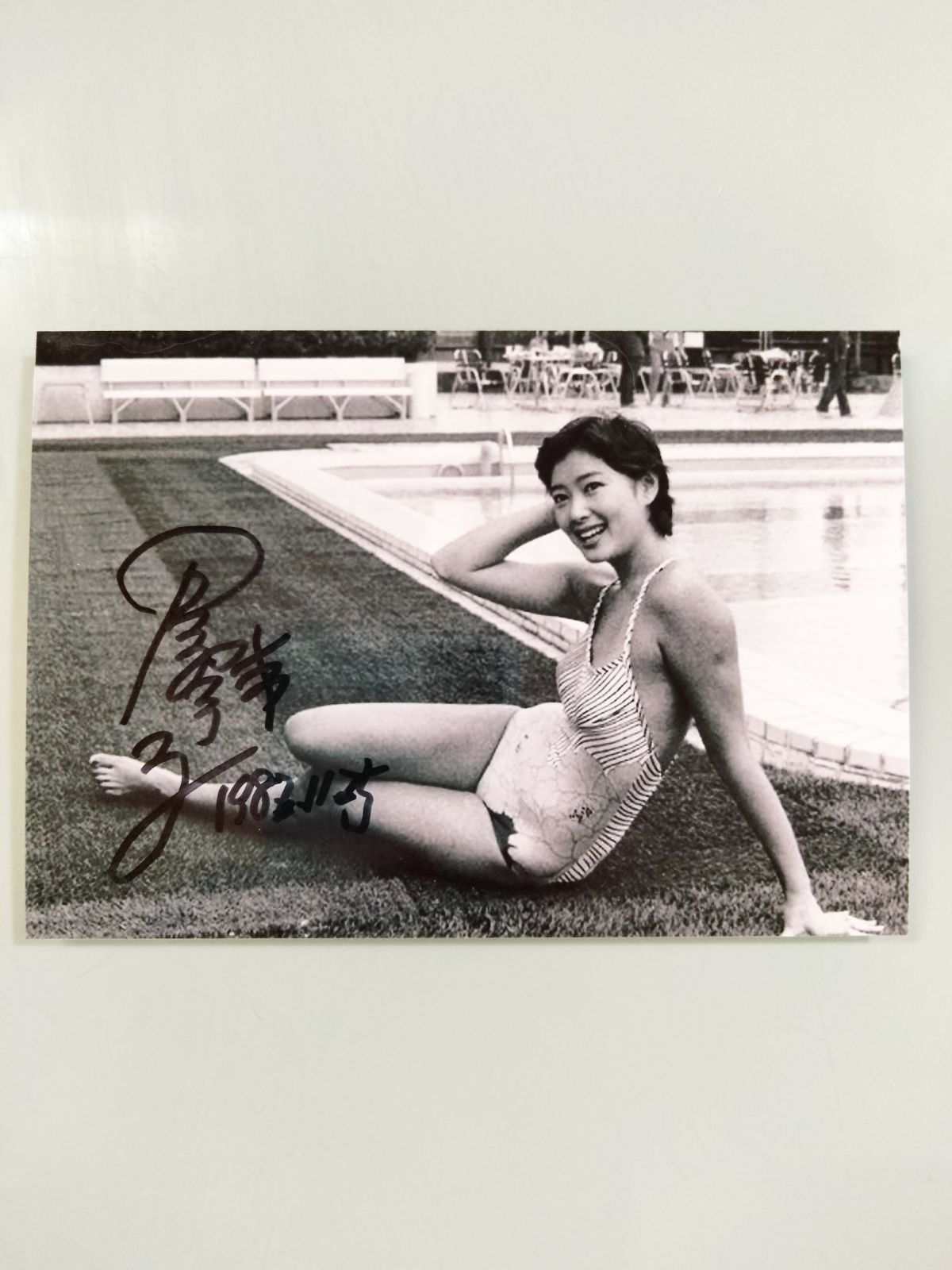 セール中…夏目雅子直筆サイン入り写真… セール中…夏目雅子直筆サイン入り写真…の通販 by まこ08's shop