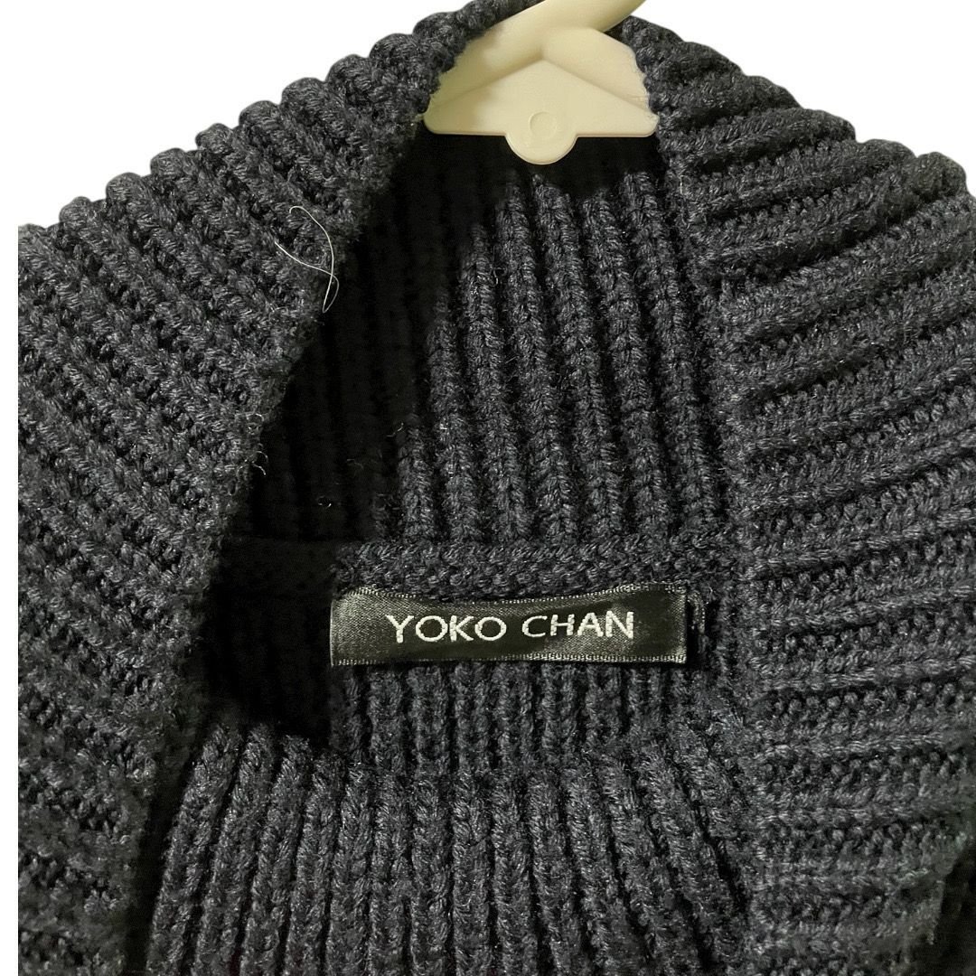  YOKO CHAN ヨーコチャン トップス 黒 ブラック サイズ36 管理YA 91 その他 トップス