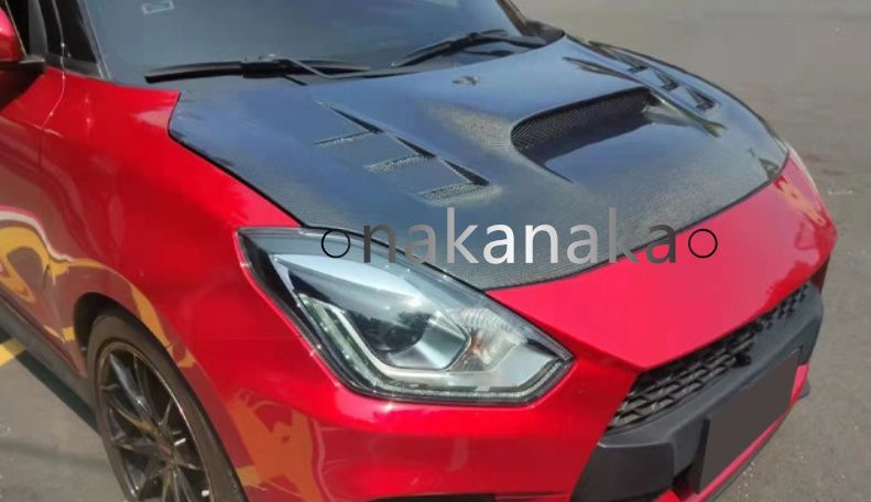 スズキ スイフト ZC33S 2017年以降 対応 FRP製 未塗装 ボンネット エンジンフード エアロパーツ