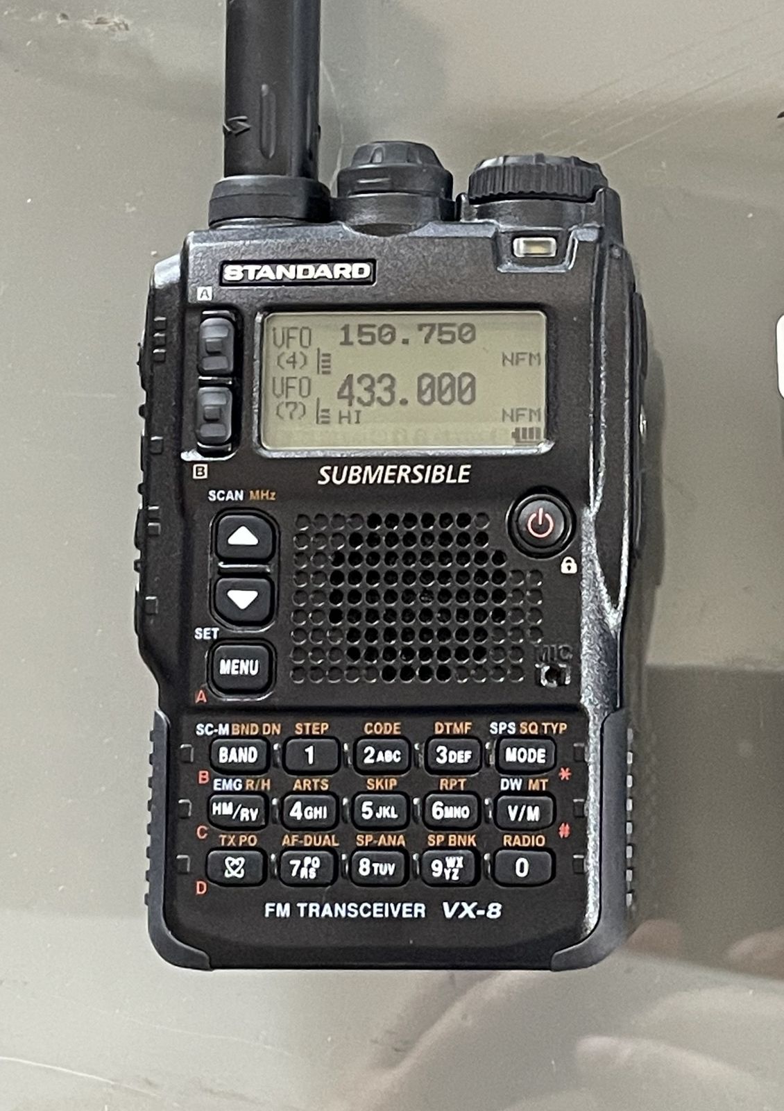 現状品 ヤエス 無線機 VX-8D YAESU トランシーバー アマチュア
