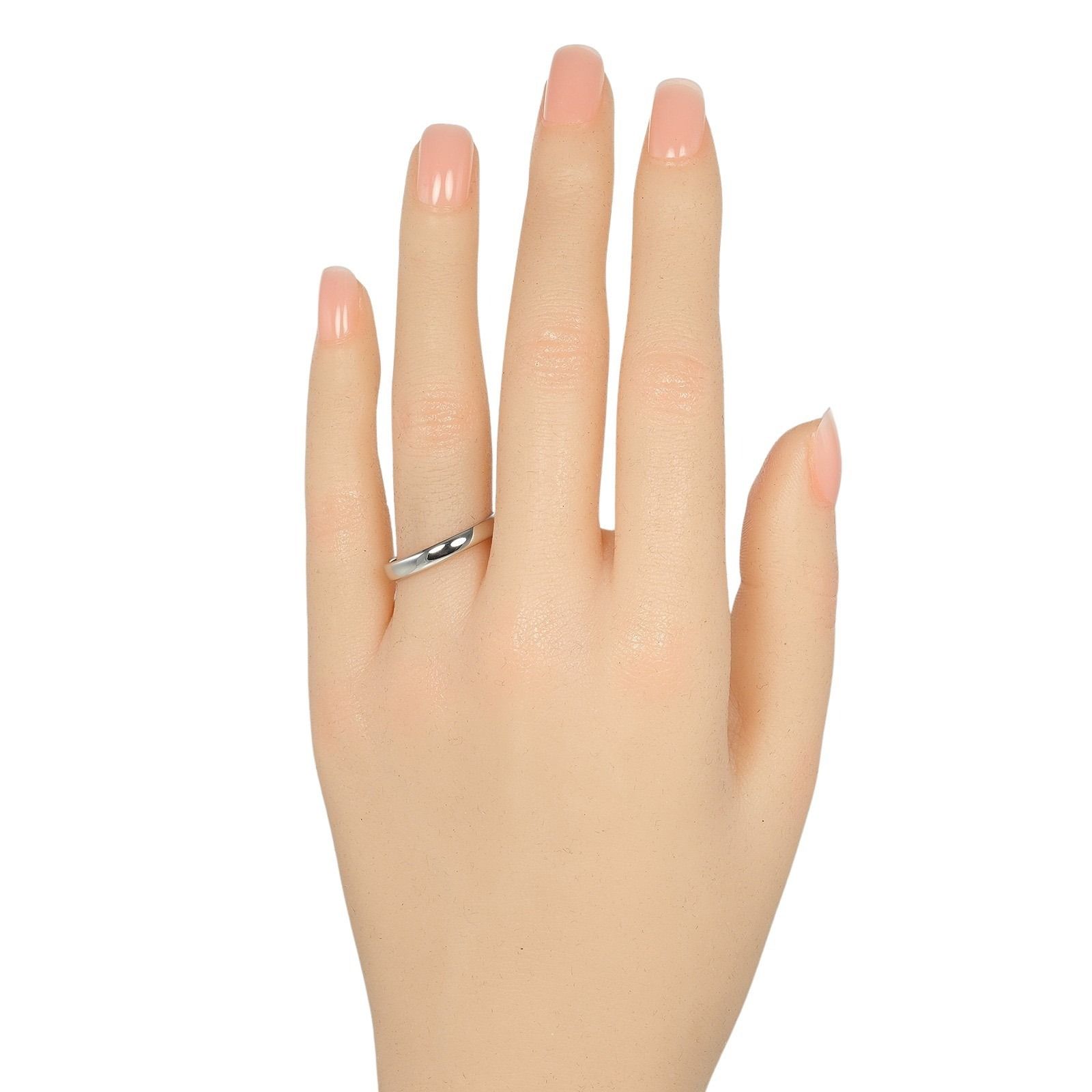 TIFFANY&Co.】ティファニー フォーエバー クラシックバンド 3mmモデル 