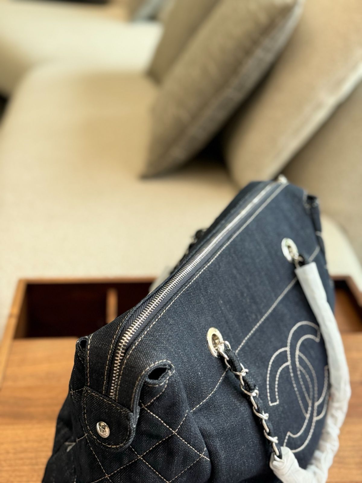 今日特価】Chanel ヴィンテージデニムバッグ～送料無料！在庫