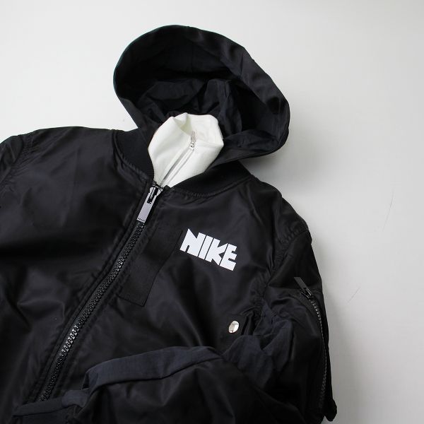 2021AW NIKE × sacai ナイキ サカイ CZ4678-010 NRG LAYERED JKT ...