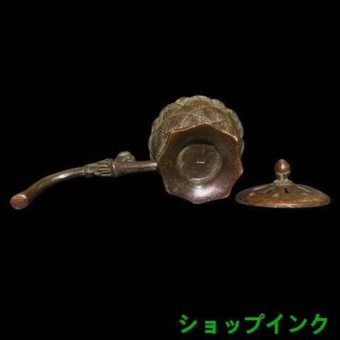 蓮根釦蓮華香炉 銅器 置物 書道具 文房具 装飾品 工芸品 美術品 蓮根釦蓮華香炉 銅器 置物 書道具 文房具 装飾品 工芸品 美術品 蓮根