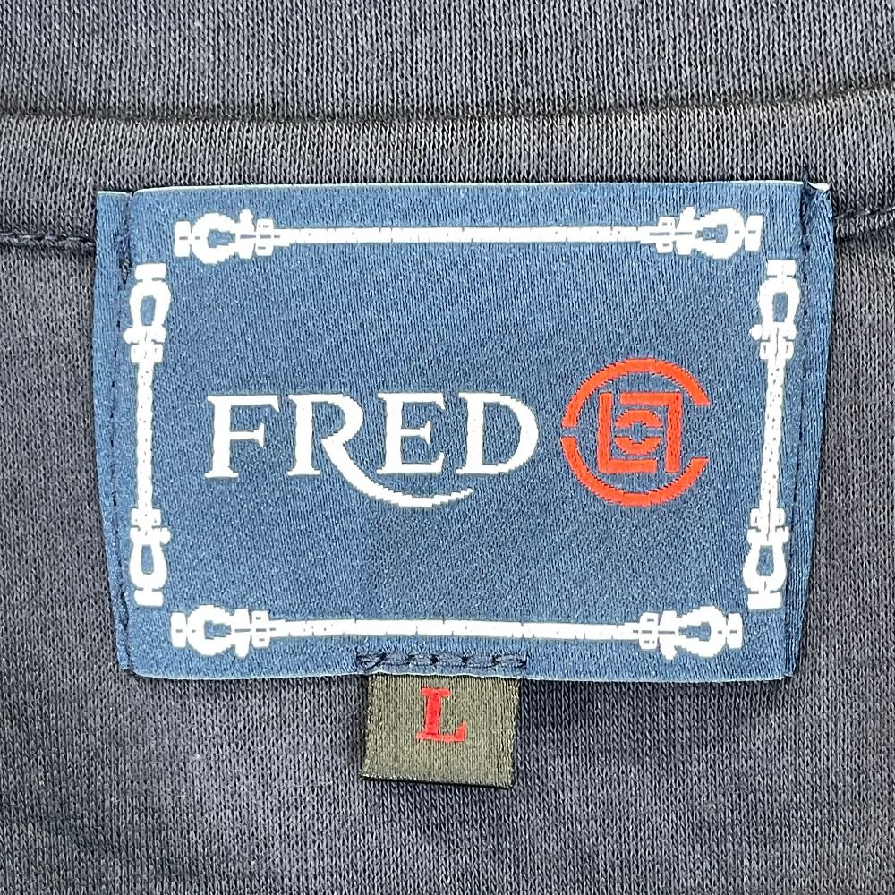FRED フレッド ×クロット ネイビー ホースシューデザイン Tシャツ L 