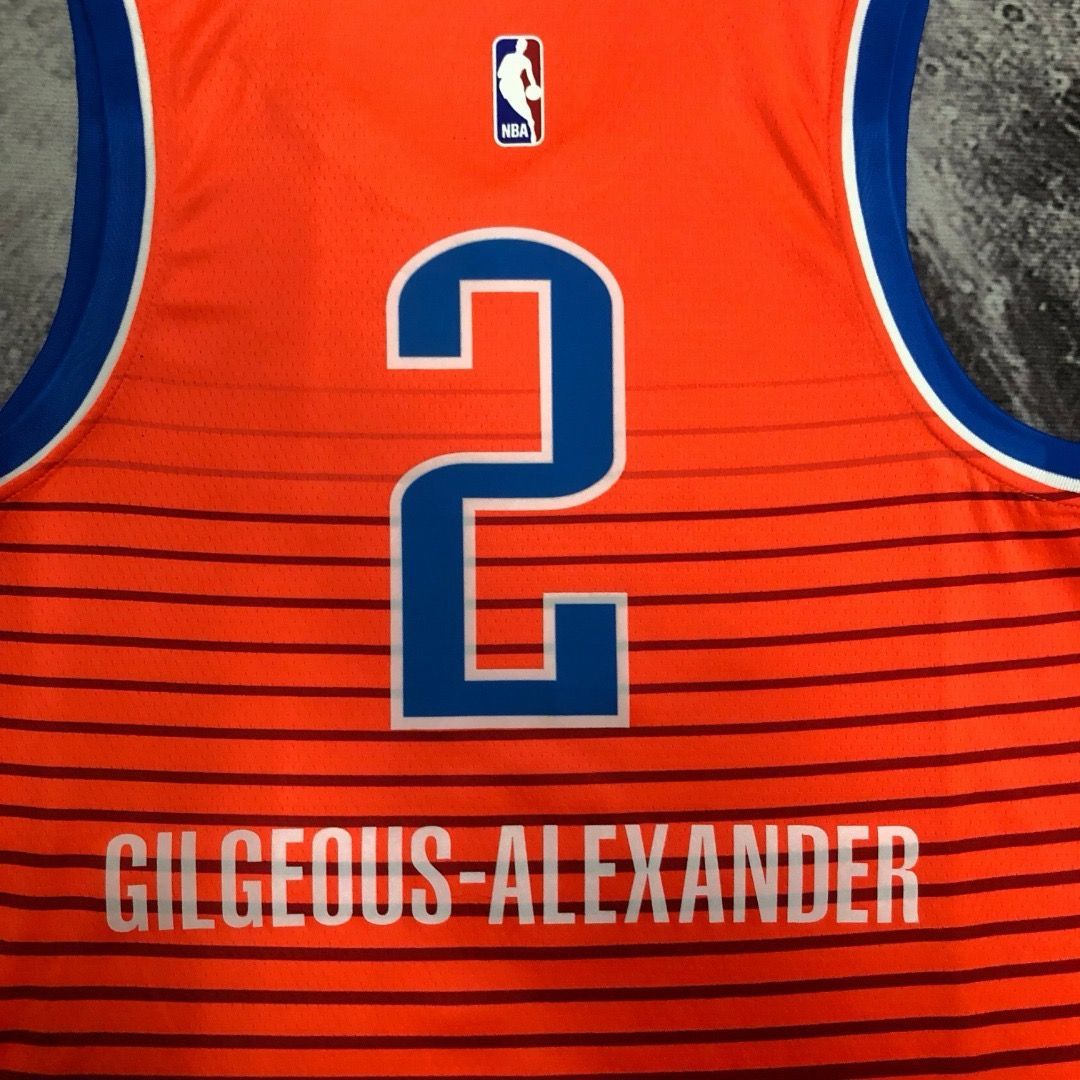 NO.2 SGA シェイギルジャスアレクサンダー NBA オクラホマシティ