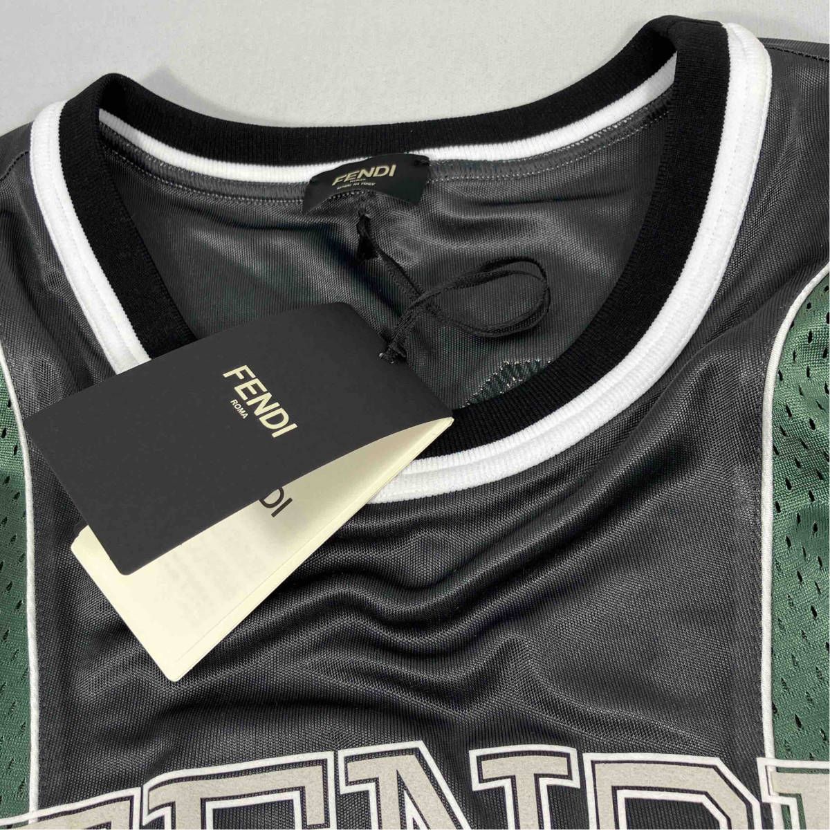 FENDI FAF634 A52D フェンディ ゲームシャツ XL