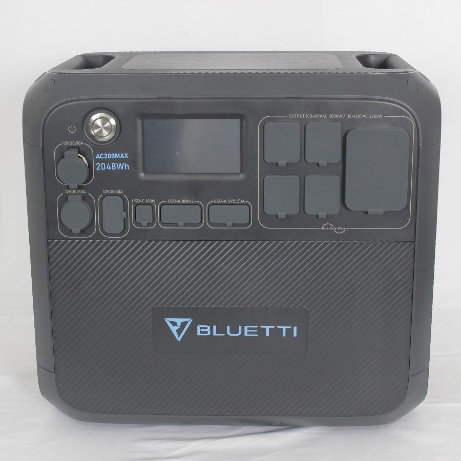 【ジャンク品】BLUETTI AC200MAX ポータブル電源 2048Wh BLUETTI ポータブル電源AC200MAX2048Wh/2200W 超大容量 容量が