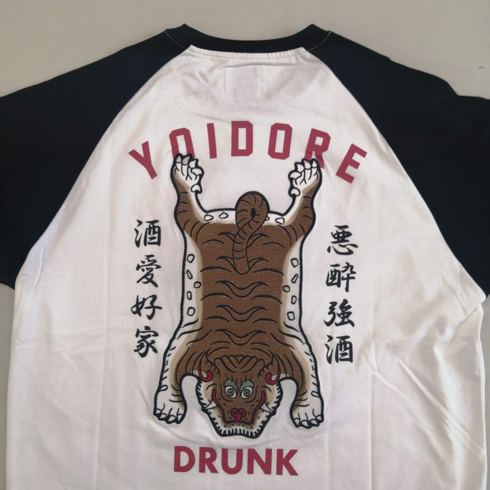 新作】【YOIDORE／酔いどれ・チベタンラグラン7分袖TEE（ホワイト 