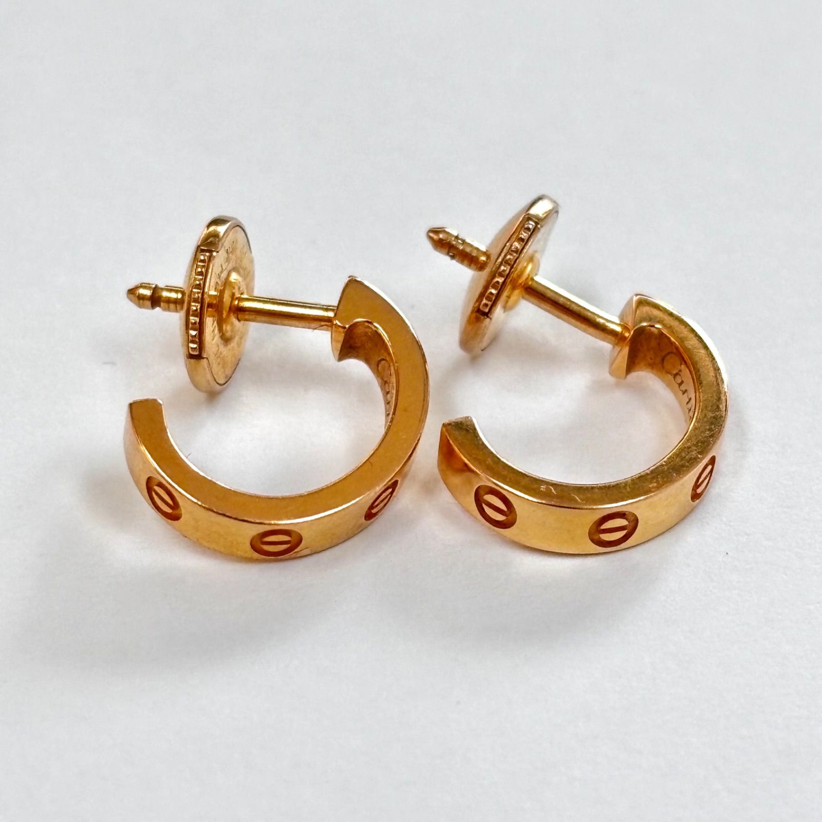 上美品⭐️Cartier カルティエ】 LOVE（ラブ）ピアス2個とケースの