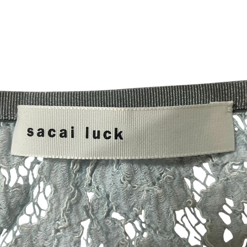 sacai luck サカイ ラック　バックシアーレースブラウス　サイズ２ sacai luck サカイ ラック バックシアーレースブラウス サイズ2