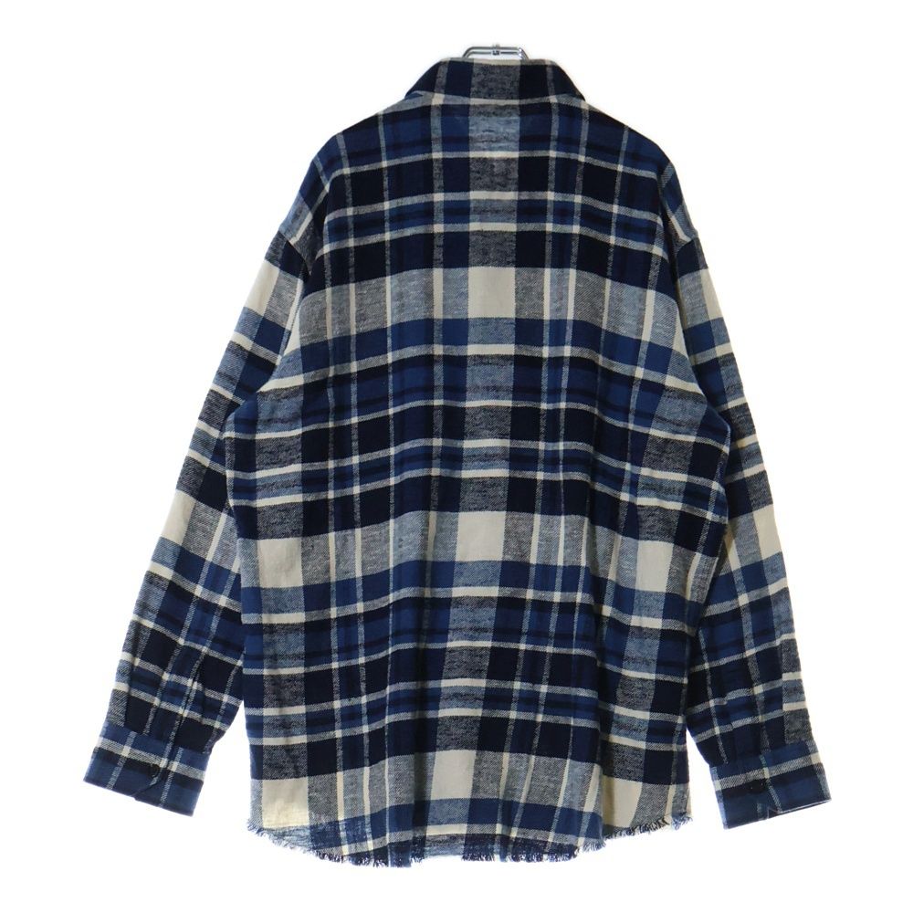 CELINE (セリーヌ) 24SS OVERSIZED SHIRT IN CHECKED COTTON