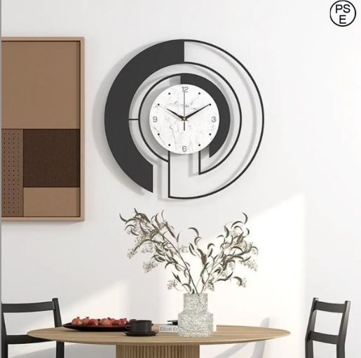 アナログ時計 壁掛け時計 インテリア雑貨　モダンデザイン　40cm円形 アナログ時計 壁掛け時計 インテリア雑貨 ボーダーコリー 犬 モダン