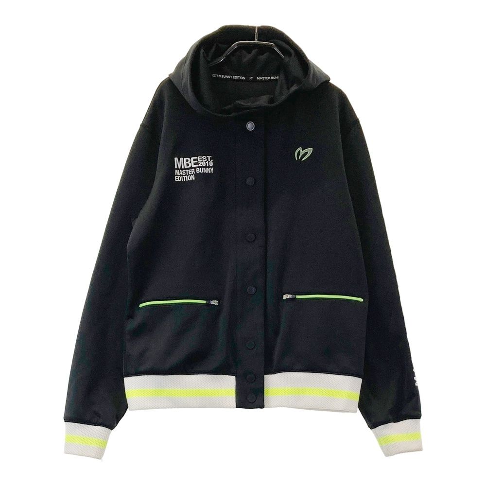 サイズ 1 MASTER BUNNY EDITION マスターバニーエディション モデル フード付 ジャケット ブラック系 240101531170 ゴルフウェア レディース ストスト