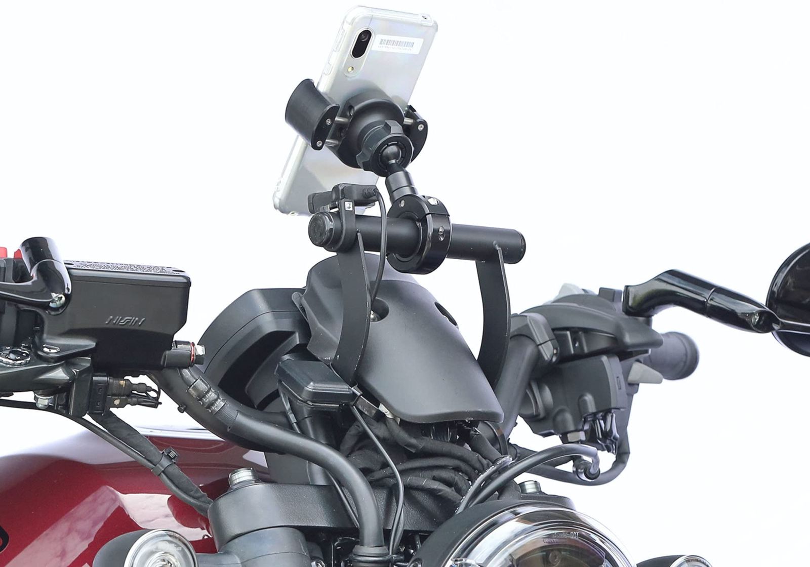 【バーゲンSALE】 キジマ Kijima バイクパーツ ステー ハンドル マウントバー スチール製 レブル1100 DCT 21- φ22.2mm マットブラック 204-0708 毎日新作アイテム入荷中！