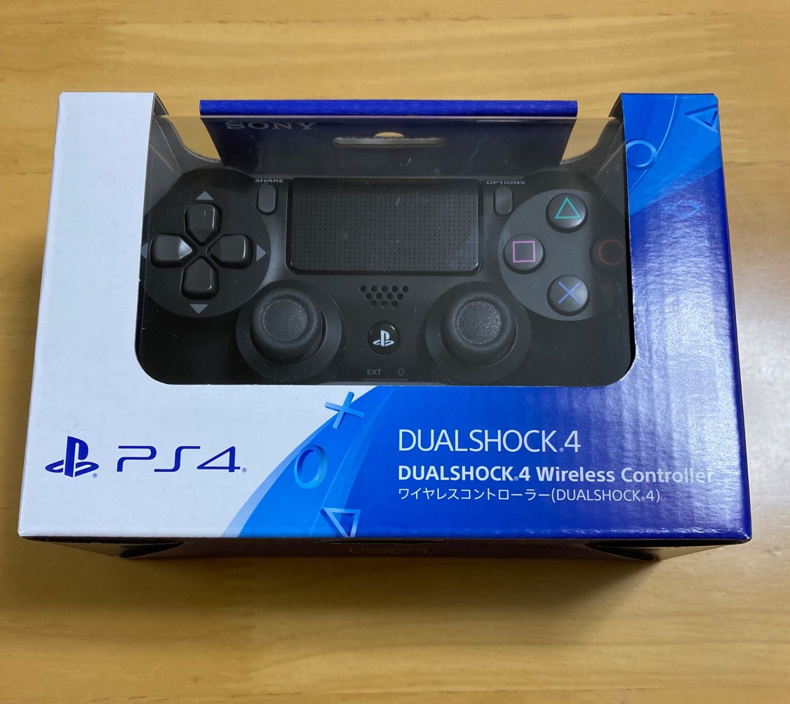 PS4 純正 コントローラー dualshock4 新品未開封 店舗印なし - 美羽
