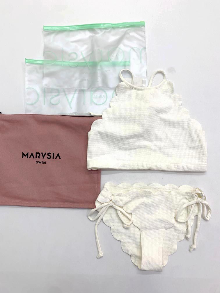 MARYSIA マリシアスイム　スカラップビキニ 未使用品□Marysia Swim マリシアスイム Mott Top スカラップ