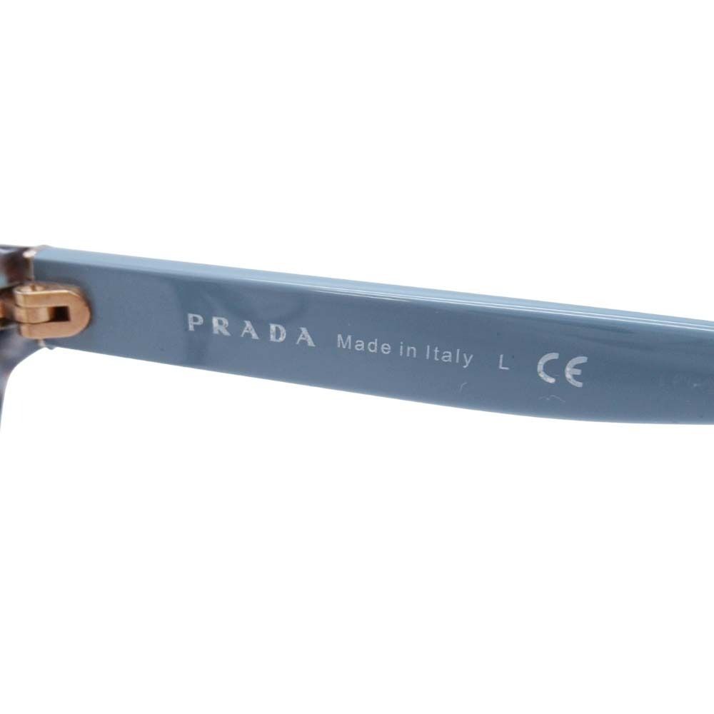 未使用 PRADA プラダ サイドロゴ サングラス メガネ べっ甲柄 スクエア  
