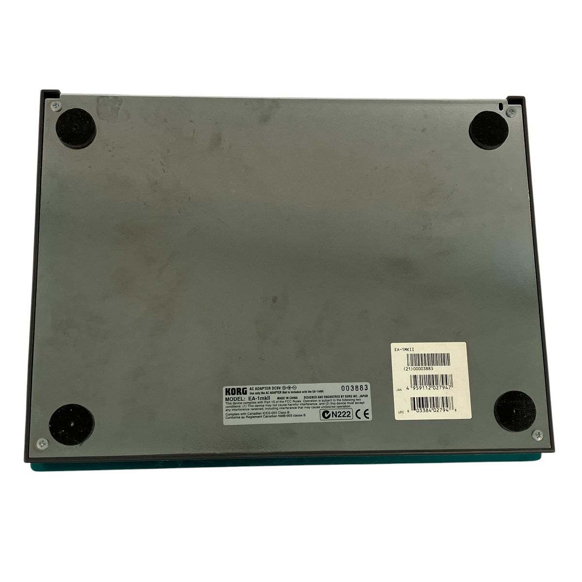  KORG EA-1 mkII AmkII アナログ モデリング シンセサイザー リズムマシン シーケンサー コルグ DTW パッチケーブル シーケンサー デジタル楽器