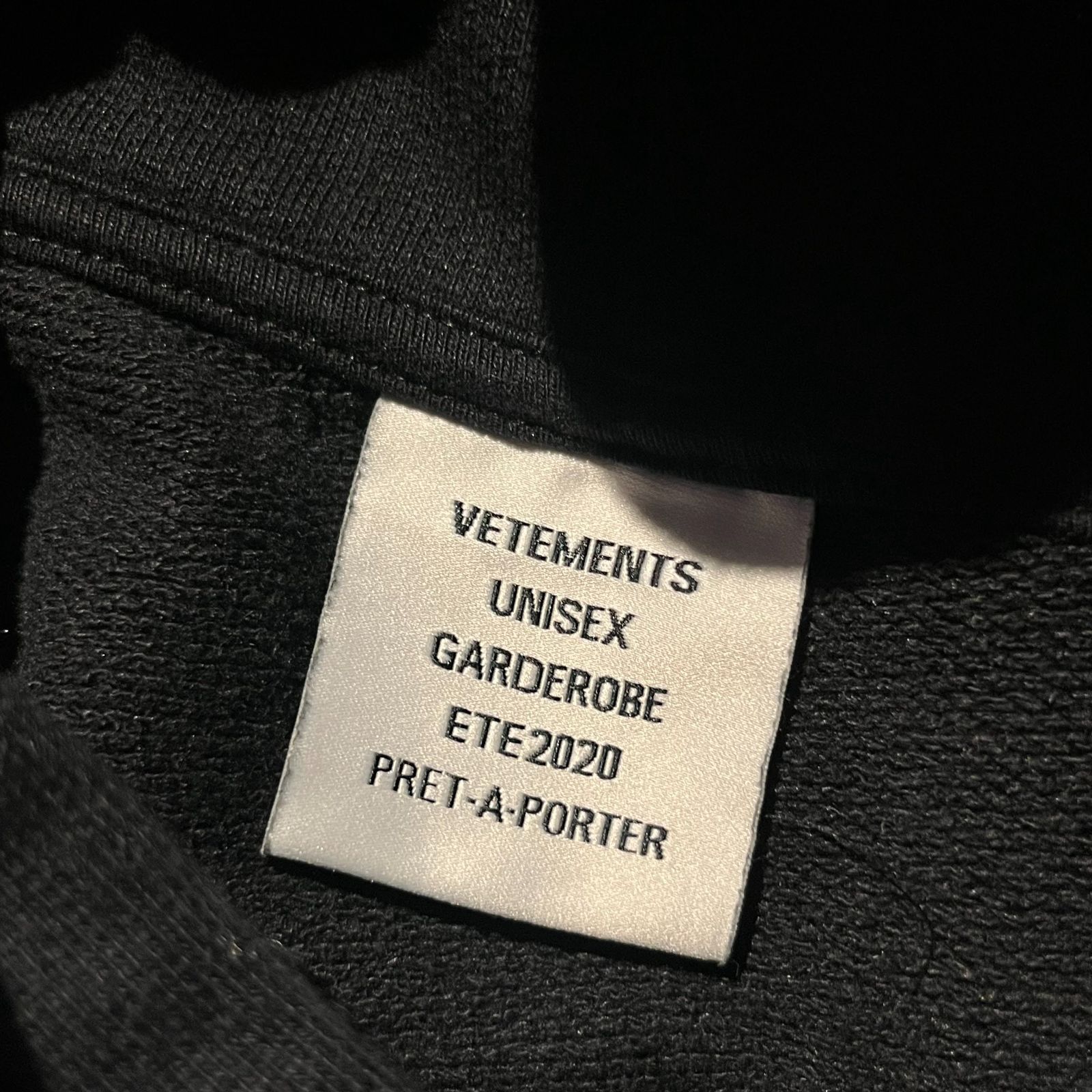 VETEMENTS 20ss Postage Hoodie ヴェトモン 2020ss ロゴプリント 