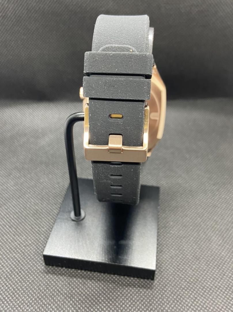 44mm apple watch メタル ラバーベルト カスタム 金属 - メルカリ