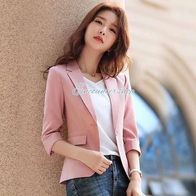 テーラードジャケット 綿麻ジャケット リネン 七分袖 サマージャケット レディース ビジネス 通勤 OL オフィス カジュアル 薄手 着痩せ 夏 テーラードジャケット 綿麻ジャケット リネン 七分袖 サマージャケット