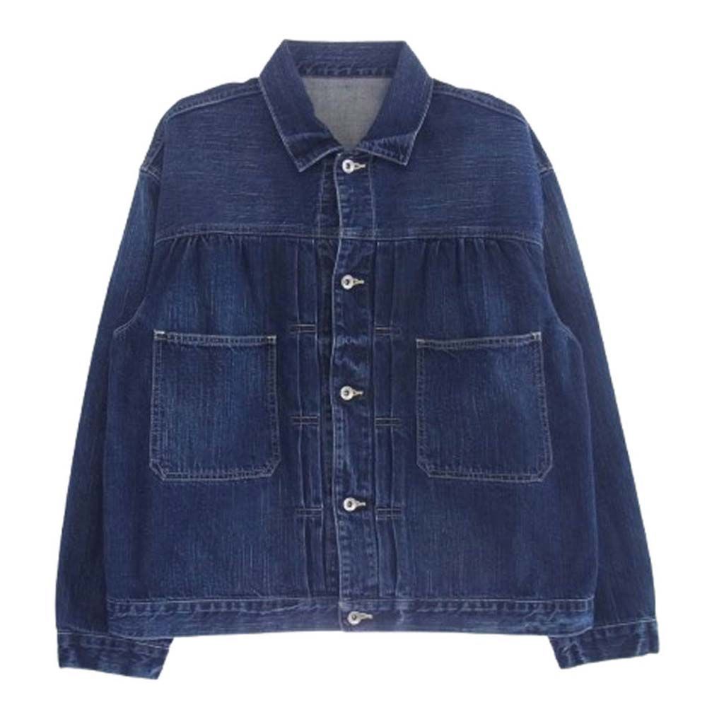 PORTER CLASSIC ポータークラシック STEINBECK DENIM JACKET スタインベック デニムジャケット インディゴブルー系 L