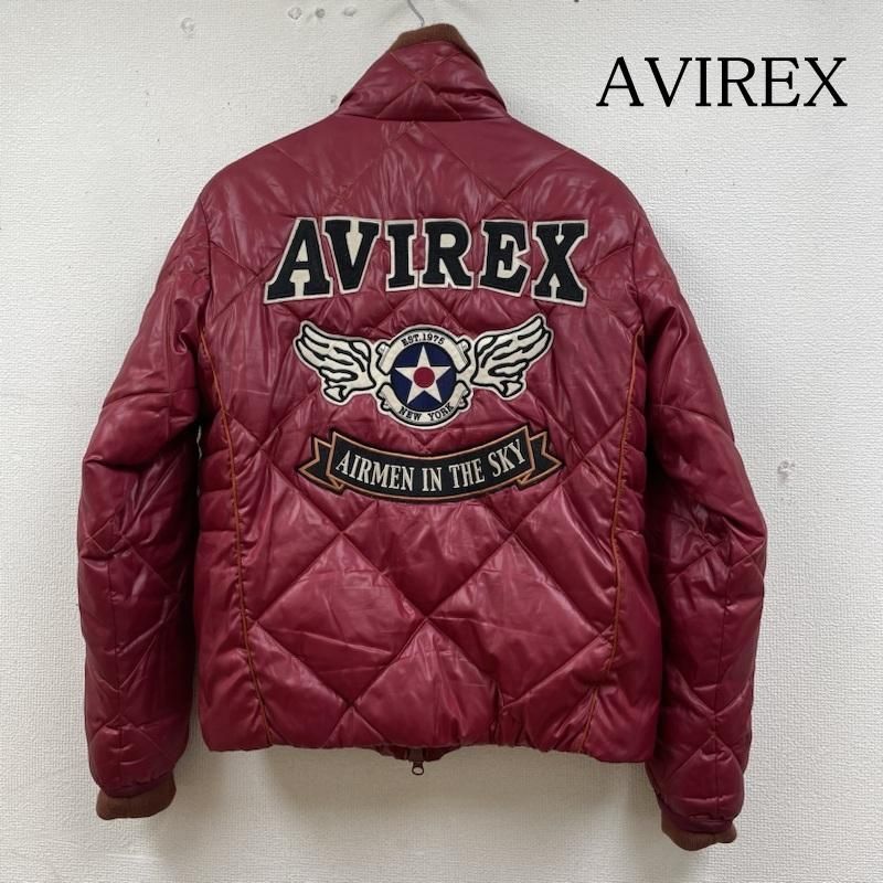 新品　AVIREX アヴィレックス　ロゴワッペン　中綿　ミリタリーブルゾン AVIREX アヴィレックス ジャケット、上着 ジャンパー、ブルゾン
