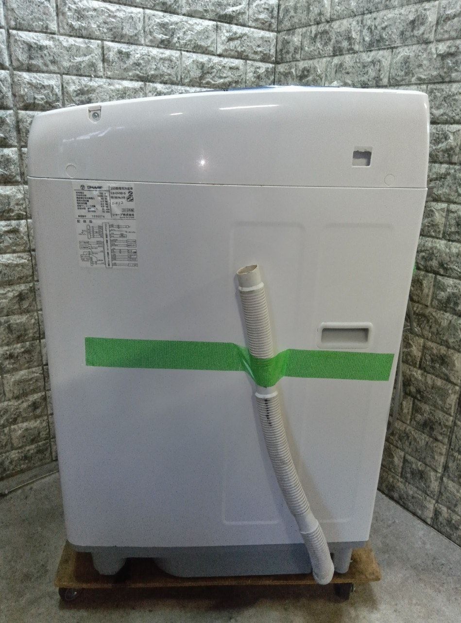 大阪送料無料☆3か月保障付き☆洗濯機☆2018年☆シャープ☆8kg 大阪送料無料☆3か月保障付き☆洗濯機☆2018年☆シャープ☆8kg