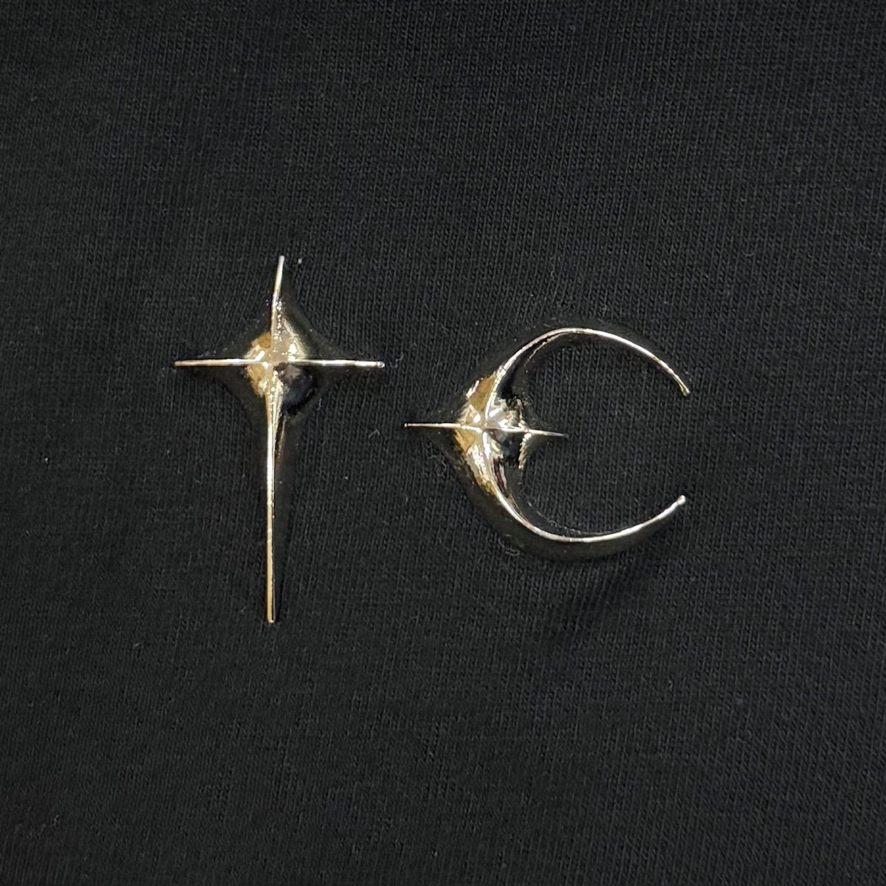 THUG CLUB ソードプリント クルーネック ロングスリーブ カットソー