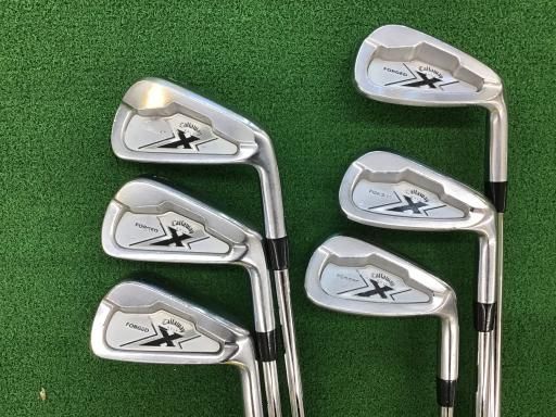 キャロウェイ X FORGED 6S アイアンセット IR Dynamic G フレックスS メンズ 男性用 右利き 右用 Dランク ゴルフクラブ