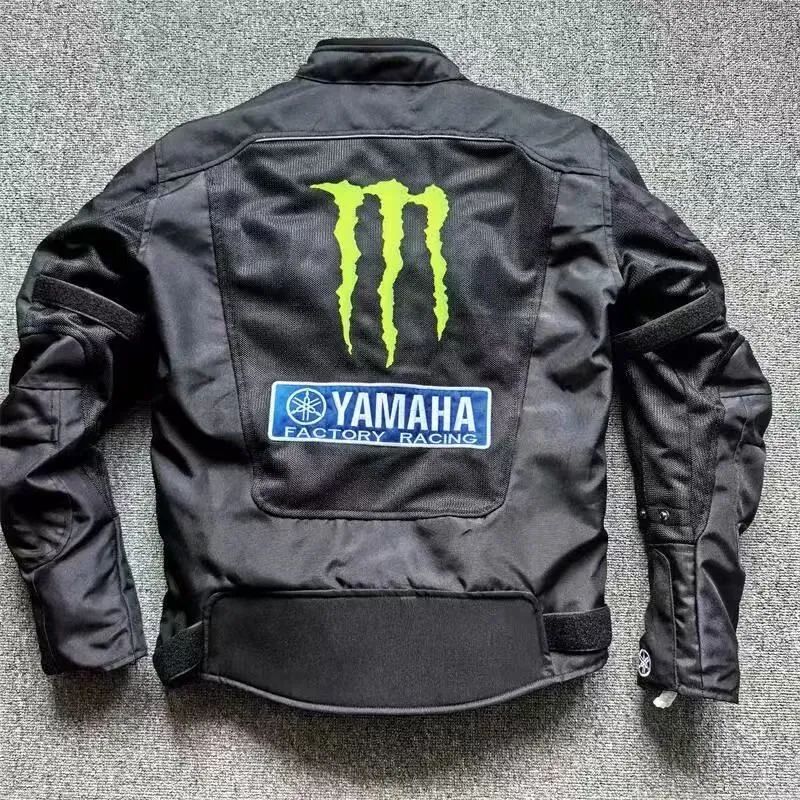 YAMAHA ヤマハ メッシュ ライダースジャケット 夏 バイク L YAMAHA ヤマハ ライダースジャケット バイクウェア メッシュ 夏