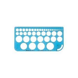 （まとめ）ステッドラー テンプレート 976 01 円定規