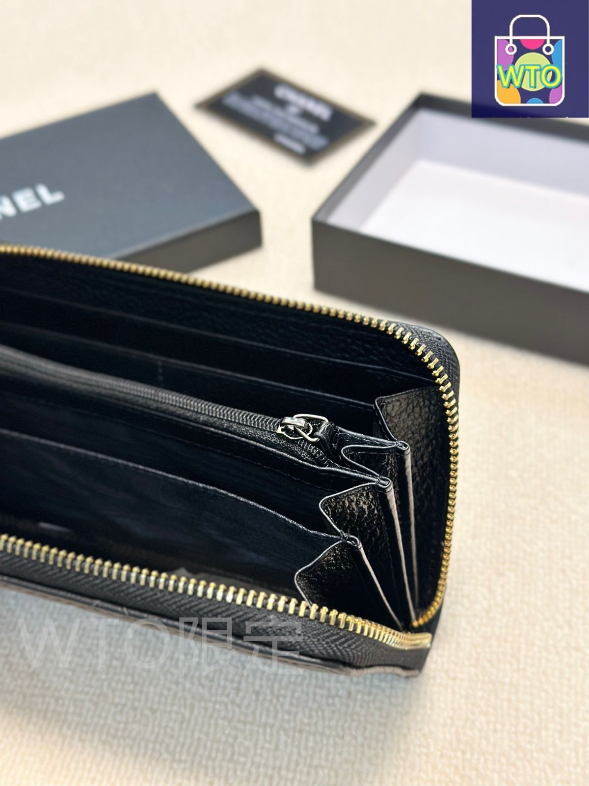 【CHANEL】シンプルなエレガンスと機能性 人気ジップウォレット 今日特価】Chanel シャネル シングルジッパーウォレット
