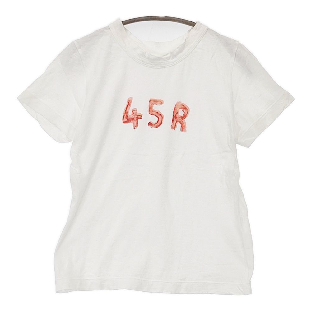 45R/45rpm ロゴプリント サイズ3 半袖Tシャツ カットソー