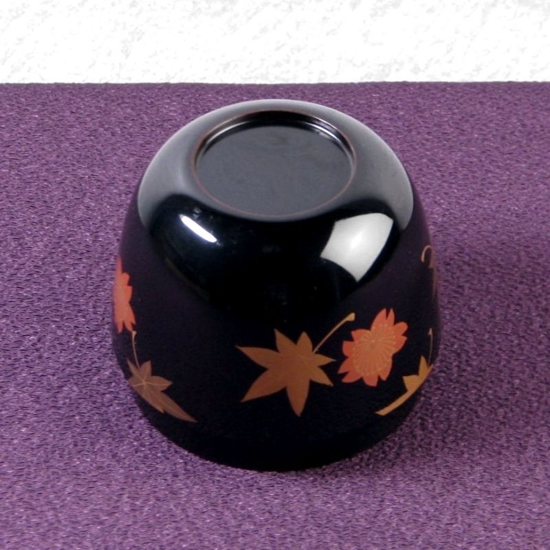 茶道具　蒔絵師　北村葵春作　菊桐蒔絵中棗　美品！！ Amazon.co.jp: 菊桐蒔絵 中棗 京塗師 北村葵春(作) 共箱 茶道具