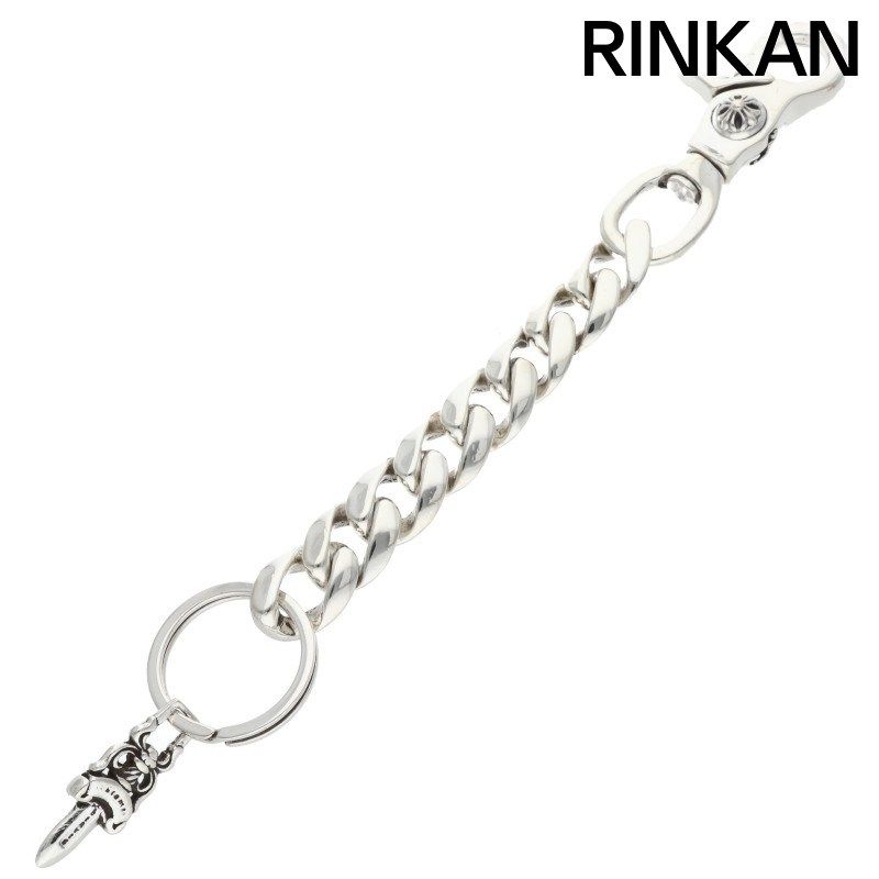 クロムハーツ CLP CHN CLASSIC-L ロングクラシックリンク シルバーウォレットチェーン メンズ ロング