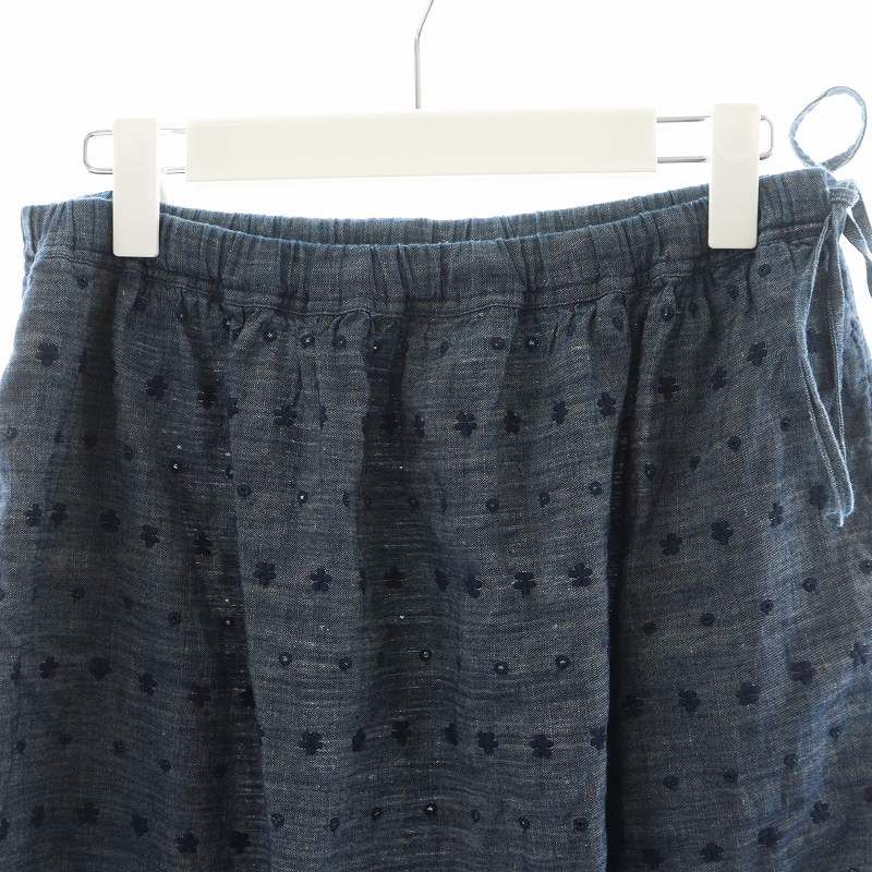 45R★ダンガリーカットワークペチスカート 45R（フォーティファイブアール）の「ダンガリーカットワークのペチ