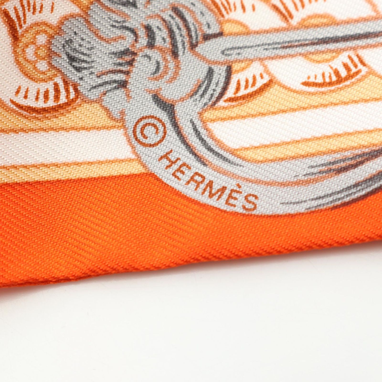 エルメス HERMES スカーフ ツイリー BRIDE DE COUR シルク