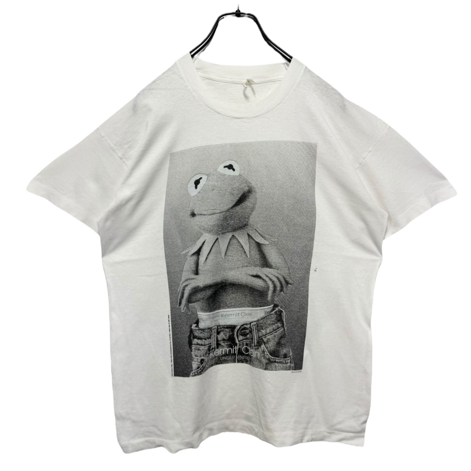 90s Kermit Clein スウェット カルバンクライン　パロディ ⭐︎幻級 90s アンビル カーミット カルバンクライン パロディ
