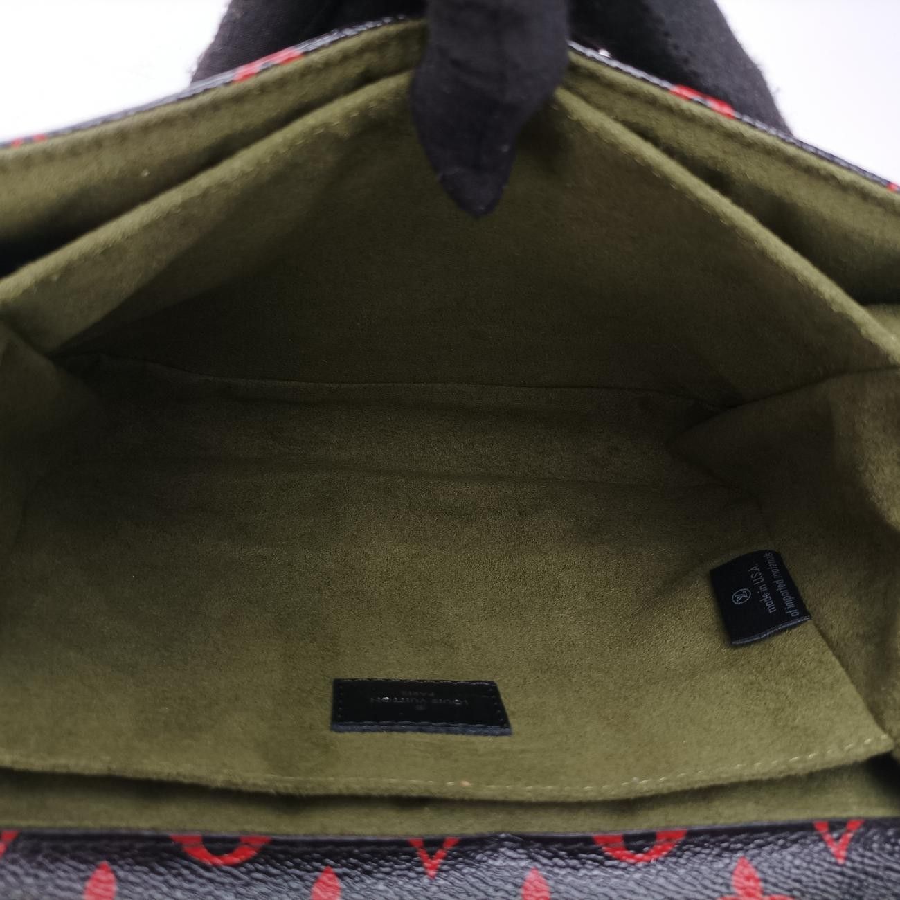 ルイヴィトンLouis Vuittonポシェット メティス MMノワール×ルージュモノグラム アンフラルージュM41462SD0197 DECORATOM_COM_BR